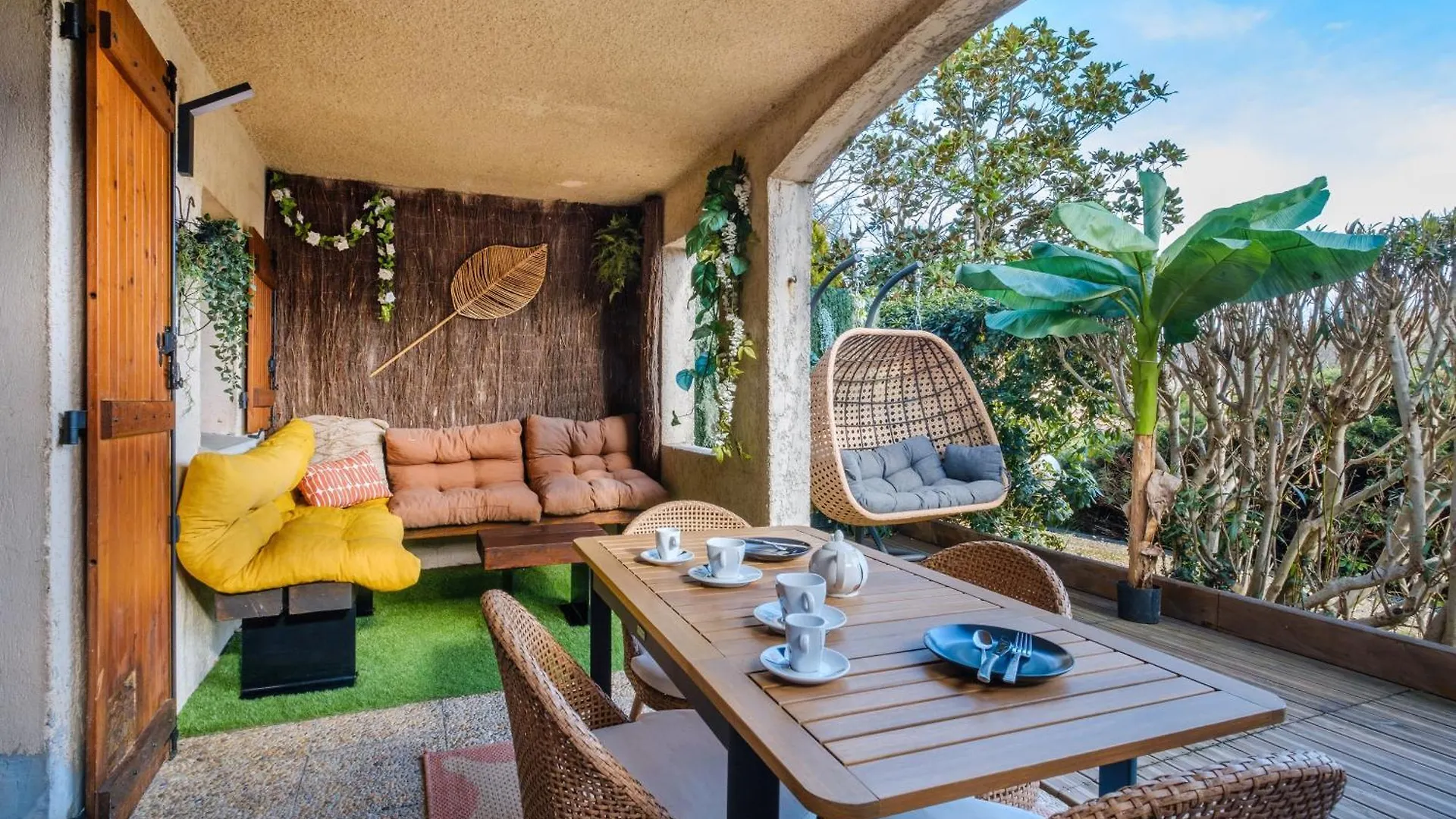 Coconhut Studio - Terrace - Pool Villeneuve-Loubet